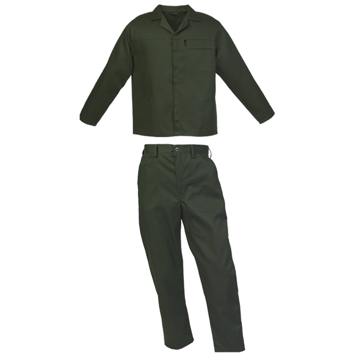 Acid Resistant Poly Cotton Conti Suit-olive